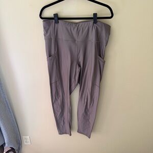 Fabletics Gray High-Waisted Leggings